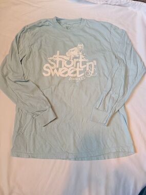 Sabrina Carpenter Short N’ Sweet Tour 2024 VIP Long Sleeve Tee Size Medium